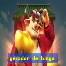 gerador de bingo cha de bebe